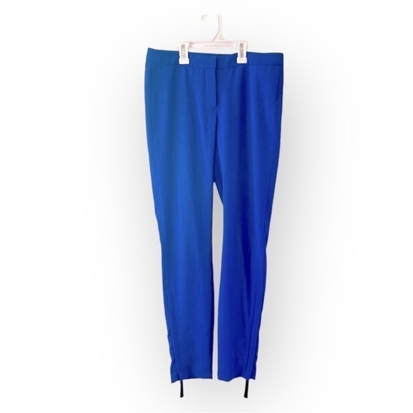 Aritzia T.BABATON Skinny Trouser Pant Royal Blue Size 4 - Picture 1 of 11